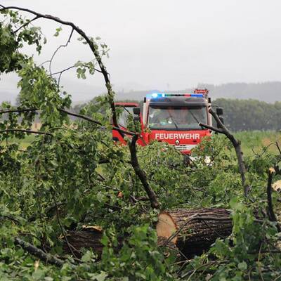 Schwere Gewitter über Österreich 