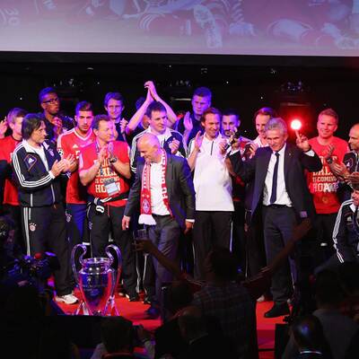 Roter Rausch in London: Die Party ging bis in die frühen Morgenstunden