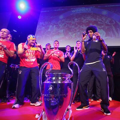 Roter Rausch in London: Die Party ging bis in die frühen Morgenstunden