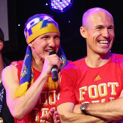 Roter Rausch in London: Die Party ging bis in die frühen Morgenstunden