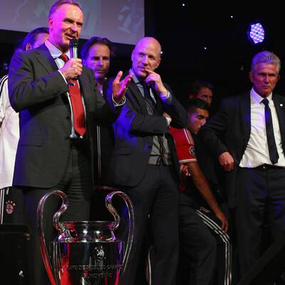 Roter Rausch in London: Die Party ging bis in die frühen Morgenstunden