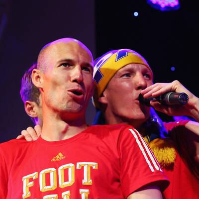 Roter Rausch in London: Die Party ging bis in die frühen Morgenstunden