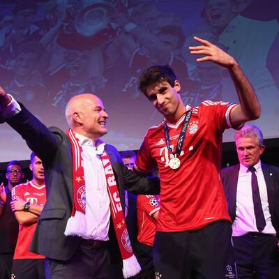 Roter Rausch in London: Die Party ging bis in die frühen Morgenstunden