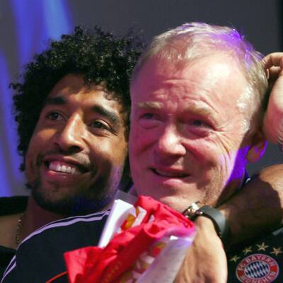 Roter Rausch in London: Die Party ging bis in die frühen Morgenstunden