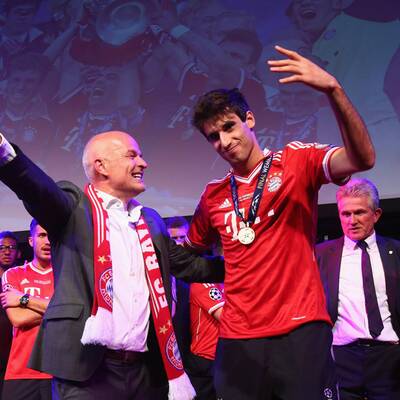 Roter Rausch in London: Die Party ging bis in die frühen Morgenstunden