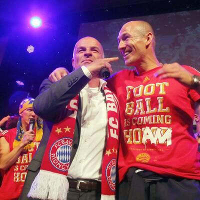 Roter Rausch in London: Die Party ging bis in die frühen Morgenstunden