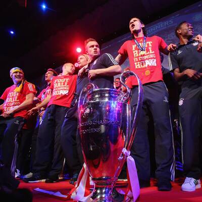 Roter Rausch in London: Die Party ging bis in die frühen Morgenstunden