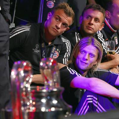 Roter Rausch in London: Die Party ging bis in die frühen Morgenstunden