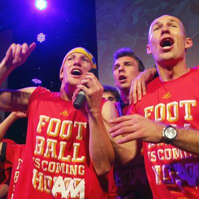 Roter Rausch in London: Die Party ging bis in die frühen Morgenstunden