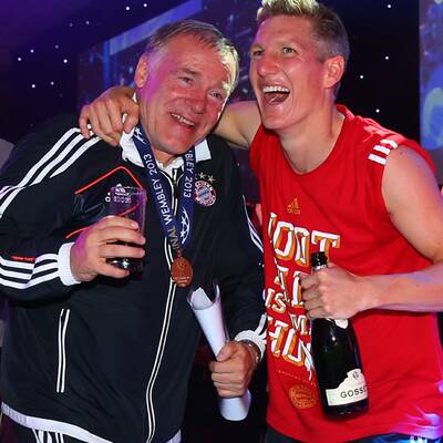 Roter Rausch in London: Die Party ging bis in die frühen Morgenstunden