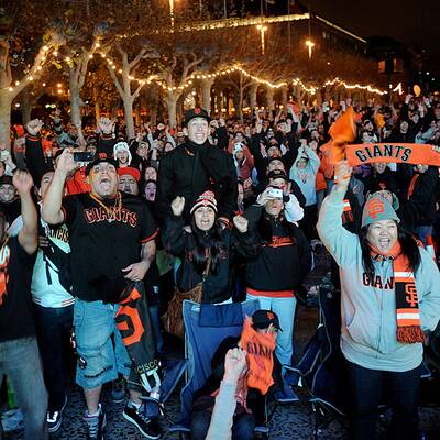 So heiß feierten Giants-Fans MLB-Titel