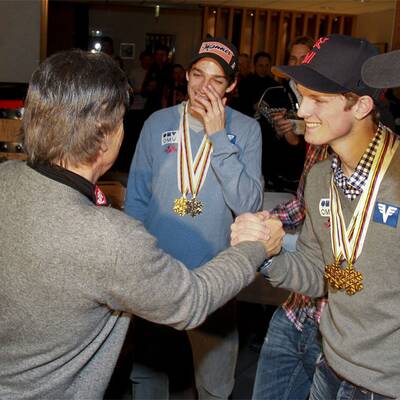 So feierten unsere Gold-Adler