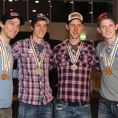 So feierten unsere Gold-Adler