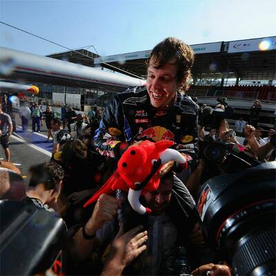 Die wilde Bullen-WM-Feier