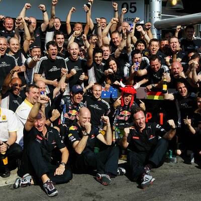 Die wilde Bullen-WM-Feier