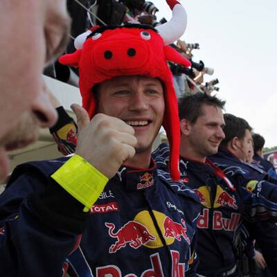 Die wilde Bullen-WM-Feier