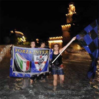 So jubelte und feierte Inter