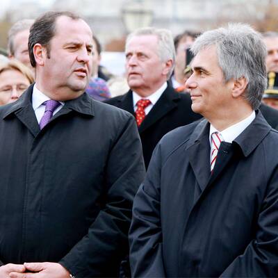 Österreich feiert sich am Heldenplatz