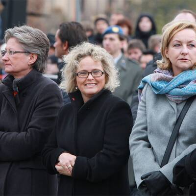 Österreich feiert sich am Heldenplatz