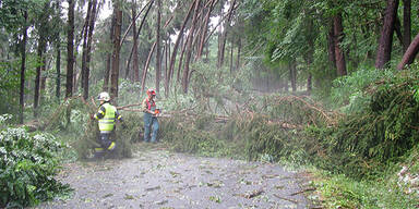 Schwere Unwetter über Österreich