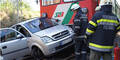 Zug übersehen: Frau bei Crash verletzt