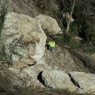 Dieses Haus könnte abstürzen