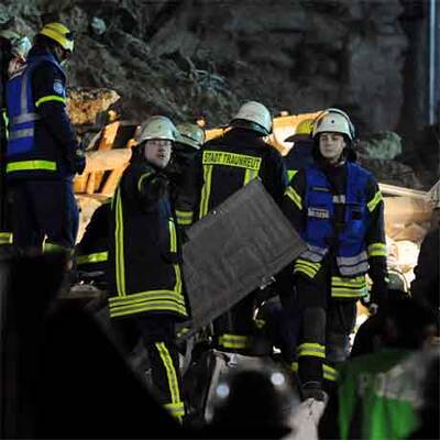 Felssturz zerstört Einfamilienhaus