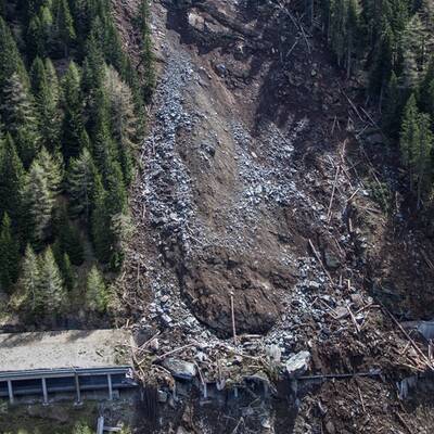 Die Felbertauernstraße ist gesperrt.