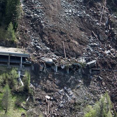 Die Felbertauernstraße ist gesperrt.