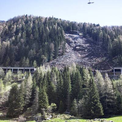 Die Felbertauernstraße ist gesperrt.