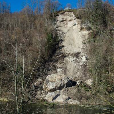 Dieses Haus könnte abstürzen