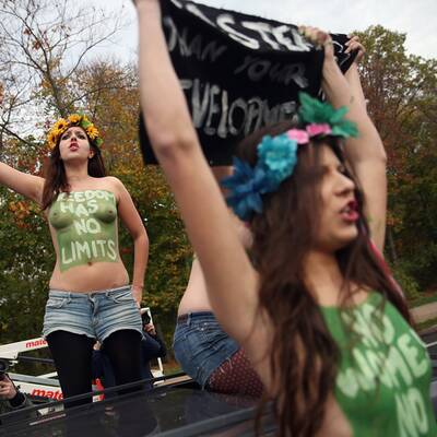 Nackt gegen Fahrverbot von Saudi-Frauen