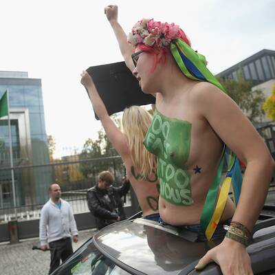 Nackt gegen Fahrverbot von Saudi-Frauen