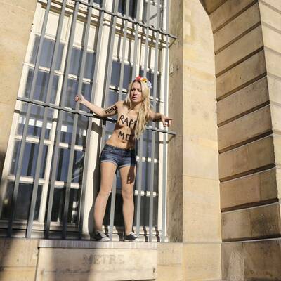 Femen machen Frankreich unsicher