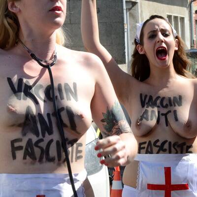 Aktivistinnen der Gruppe 