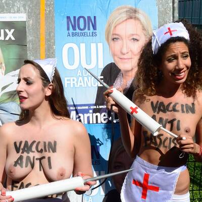 Aktivistinnen der Gruppe 