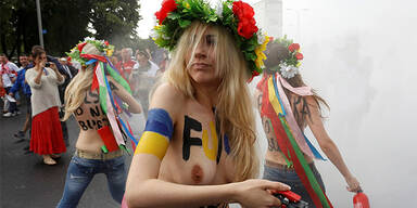 Femen-Aktivistin