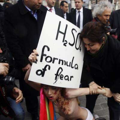 Busen-Protest in der Türkei