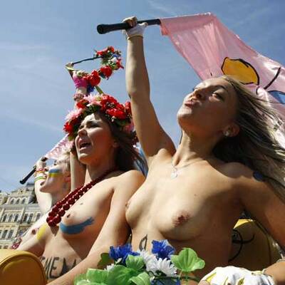 Sexy Unabhängigkeitstag in der Ukraine