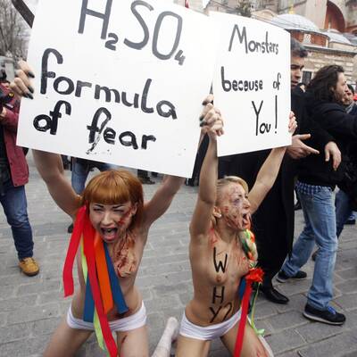 Busen-Protest in der Türkei