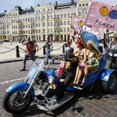 Sexy Unabhängigkeitstag in der Ukraine