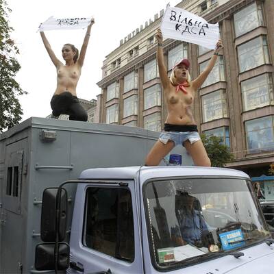 Heißer Protest gegen die Regierung