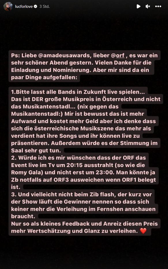 Lucas Fendrich schießt gegen den ORF