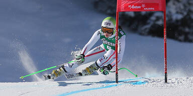 Fenninger in St. Anton Dritte - Vonn Sechste