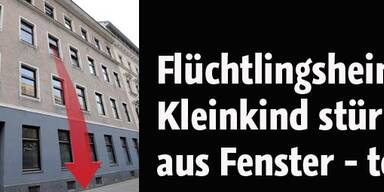 Kleinkind stirbt nach Sturz aus Fenster