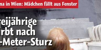 12-Meter-Sturz: Dreijährige tot