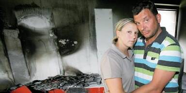 Fernseher
implodiert vor Fußball-WM