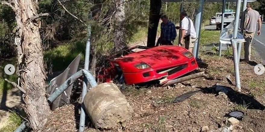 2-Mio.-Euro-Ferrari während Probefahrt geschrottet