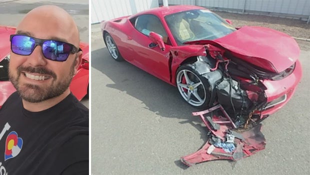 Junger Angeber schrottet gemieteten Ferrari