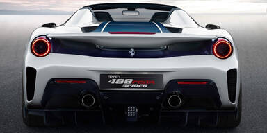 Das ist der Ferrari 488 Pista Spider